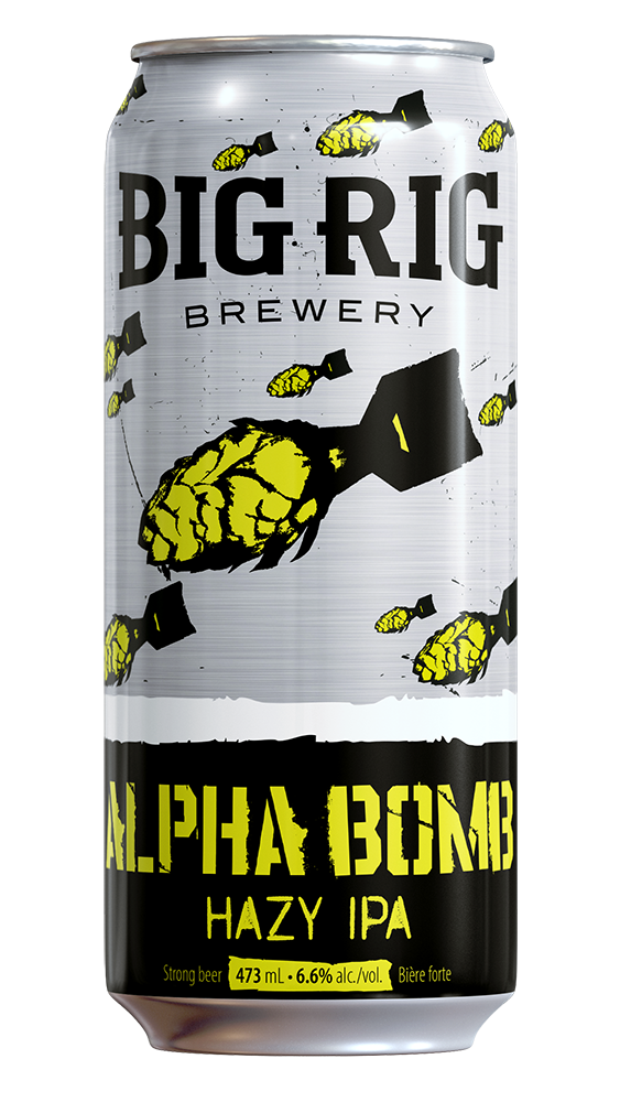 ALPHA BOMB HAZY IPA
