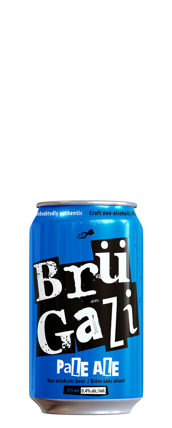 BRUGAZI PALE ALE - NON-ALCOHOLIC