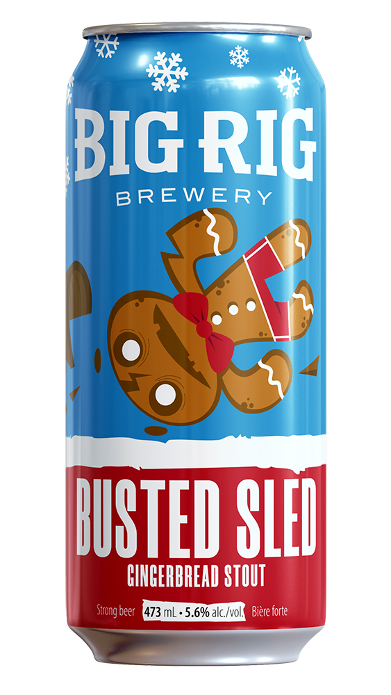 BUSTED SLED GINGERBREAD STOUT
