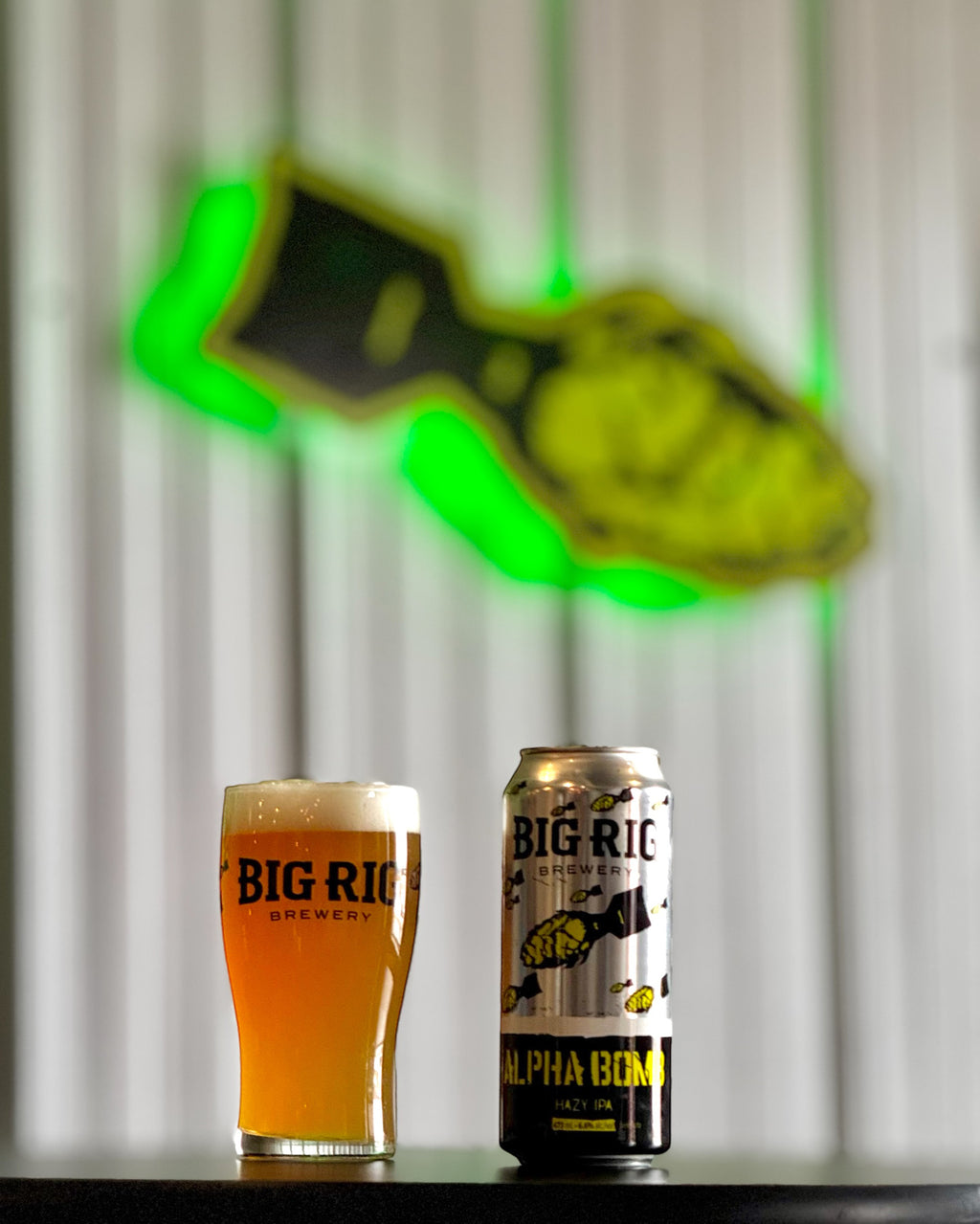 ALPHA BOMB HAZY IPA