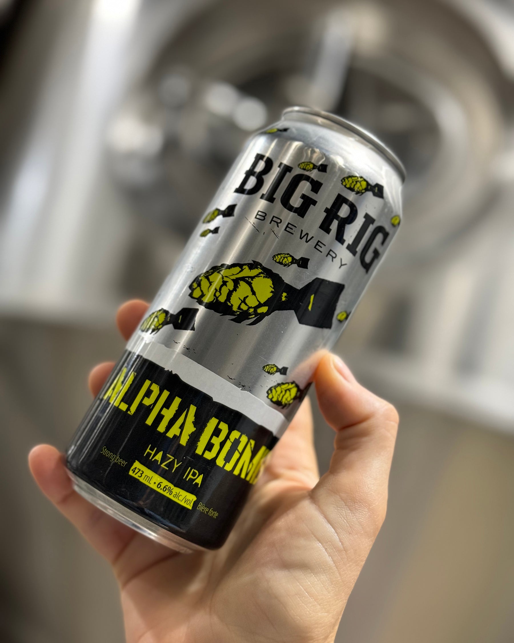 ALPHA BOMB HAZY IPA