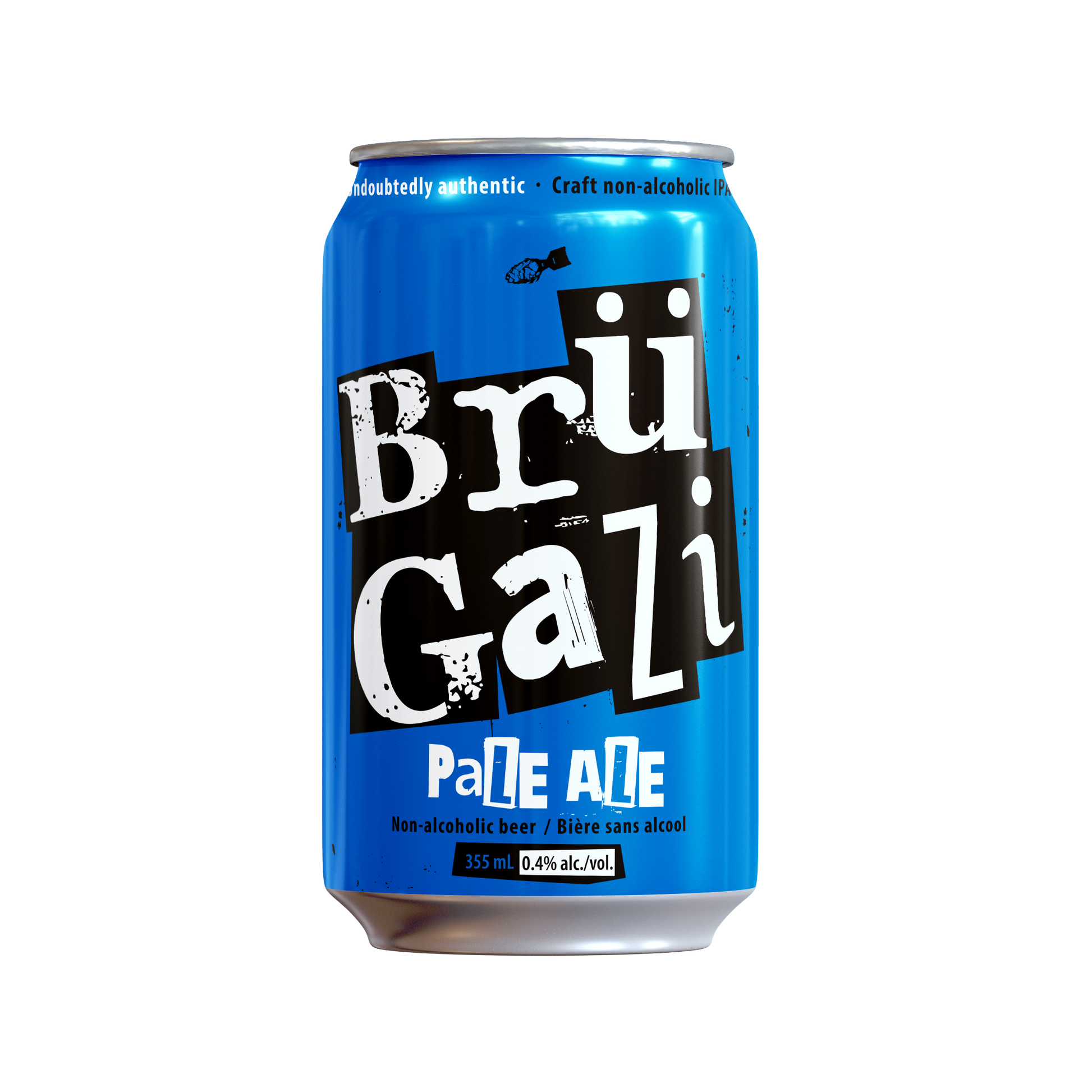 BRUGAZI PALE ALE - NON-ALCOHOLIC